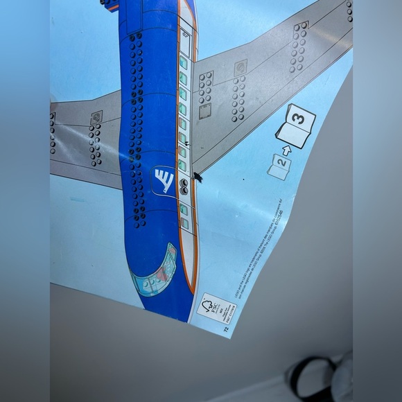 Lego City 60104  Airplane Manual Instructions - Picture 7 of 8